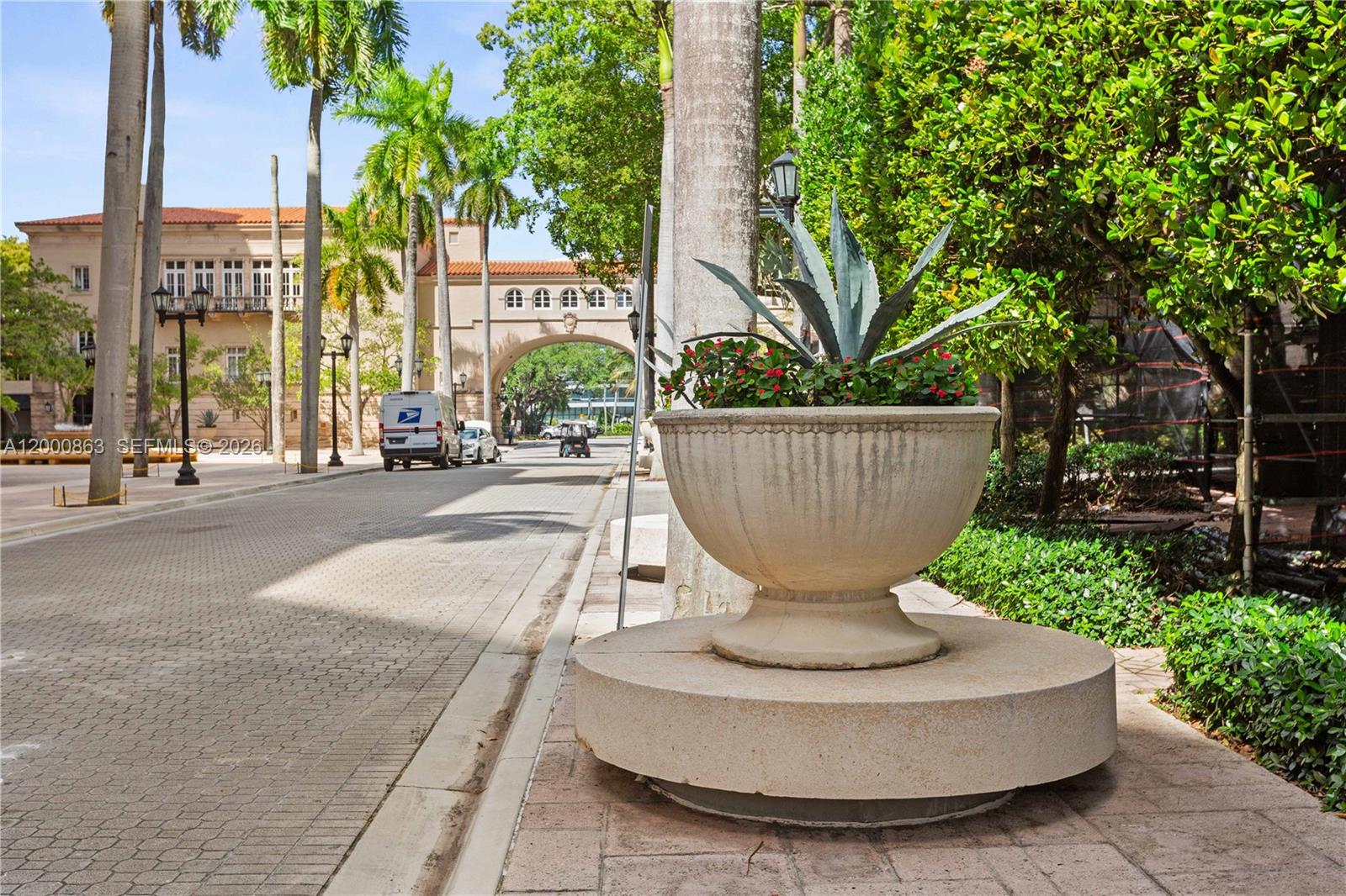 888 Douglas Road, Unit PH01 Coral Gables, FL 33134 - Photo 3 of 31 a view of a fountain in the middle of a building