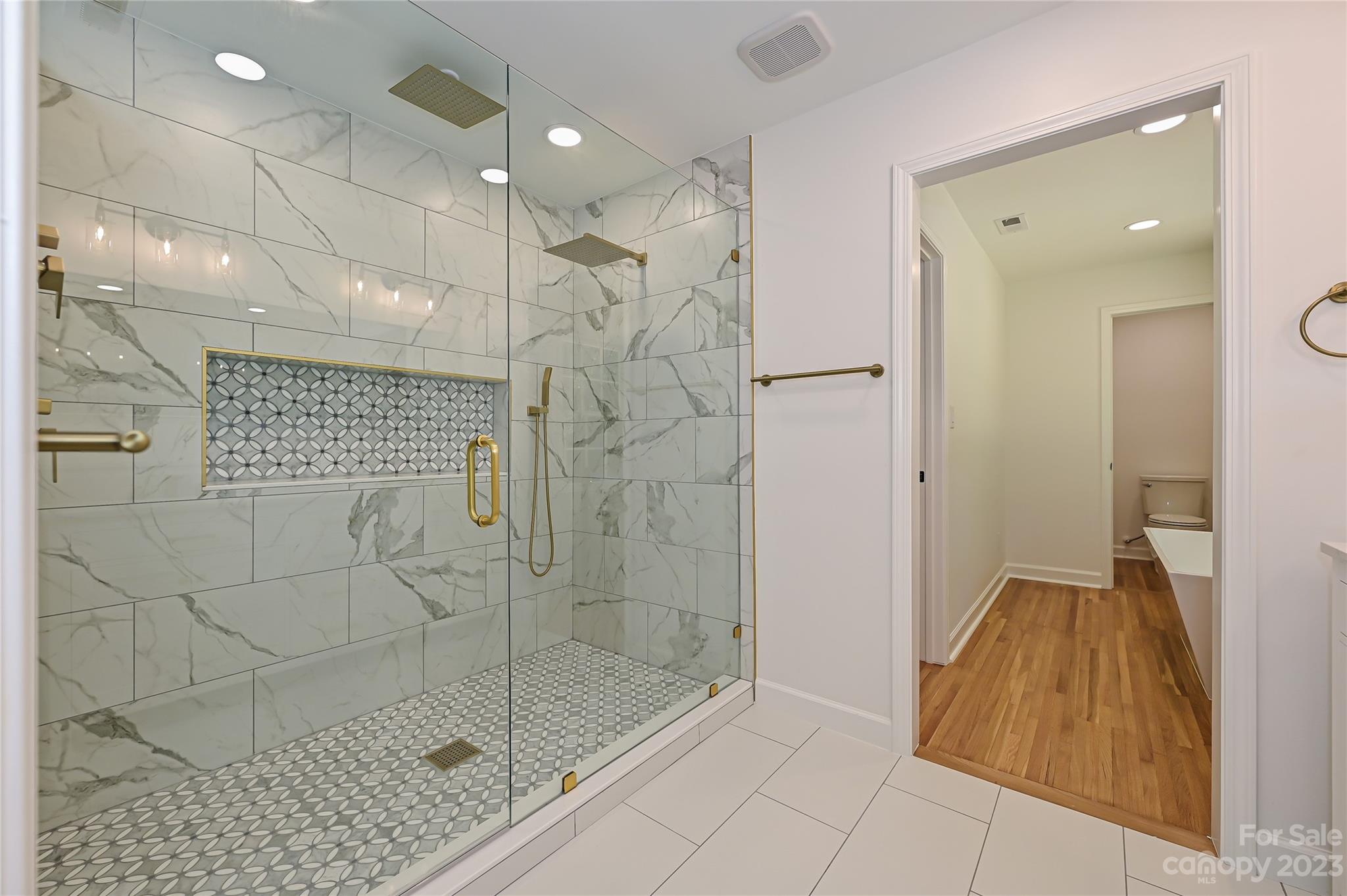 5024 Providence Road Charlotte, NC 28226 - Photo 25 of 39 a bathroom with a shower