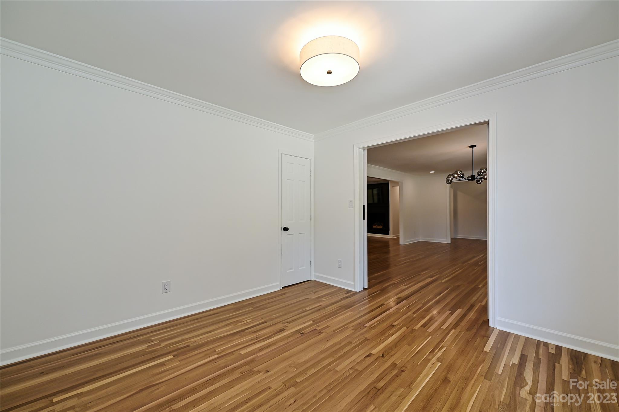 5024 Providence Road Charlotte, NC 28226 - Photo 9 of 39 wooden floor in an empty room
