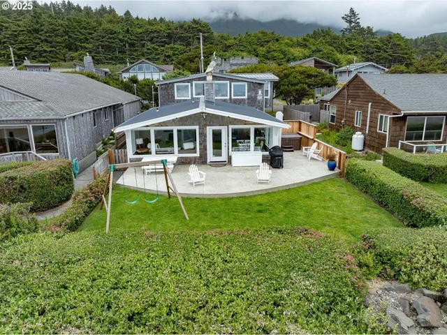 a view of outdoor space and entertaining space