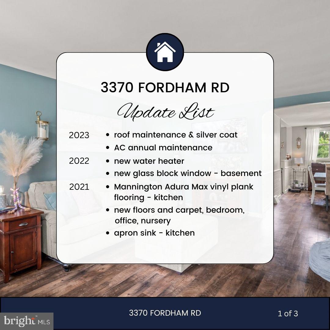 3370 Fordham Road Philadelphia, PA 19114 - Photo 32 of 39 Updates 1-3