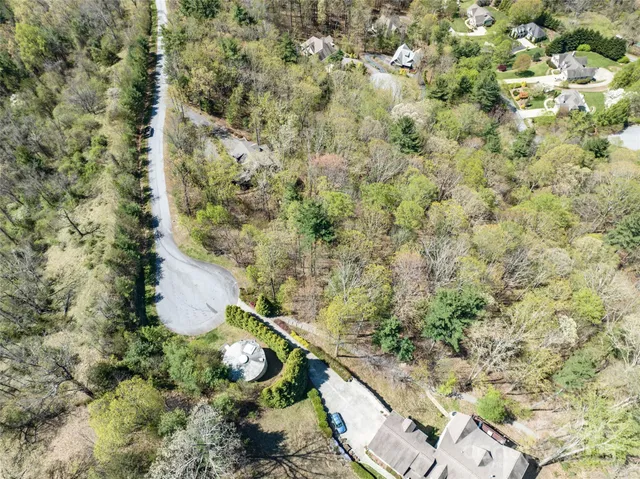 a view of an outdoor space and a mountain view