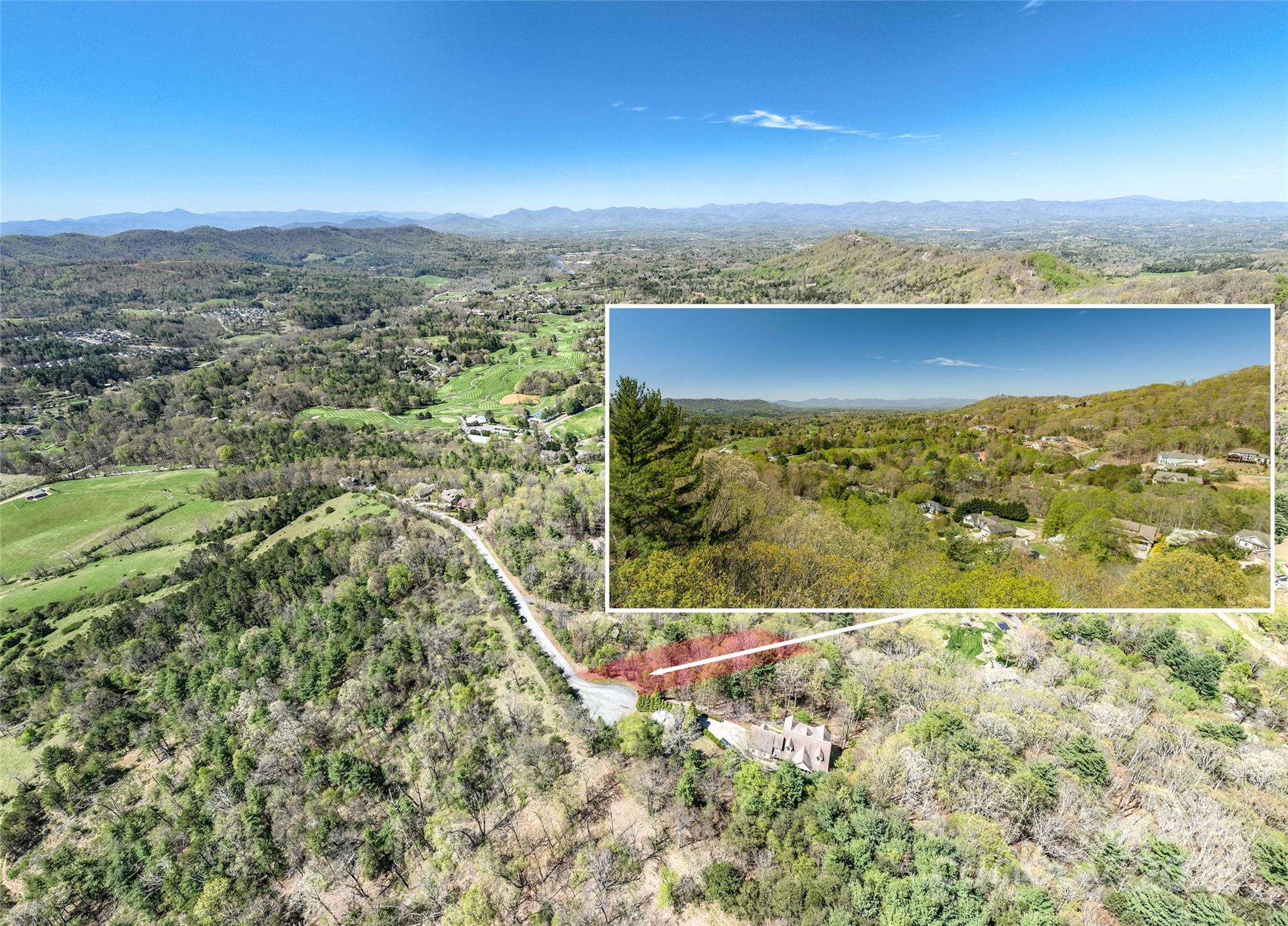 88 Courseview Drive, Unit 239 Weaverville, NC 28787 - Photo 4 of 16 a view of an outdoor space and a mountain view
