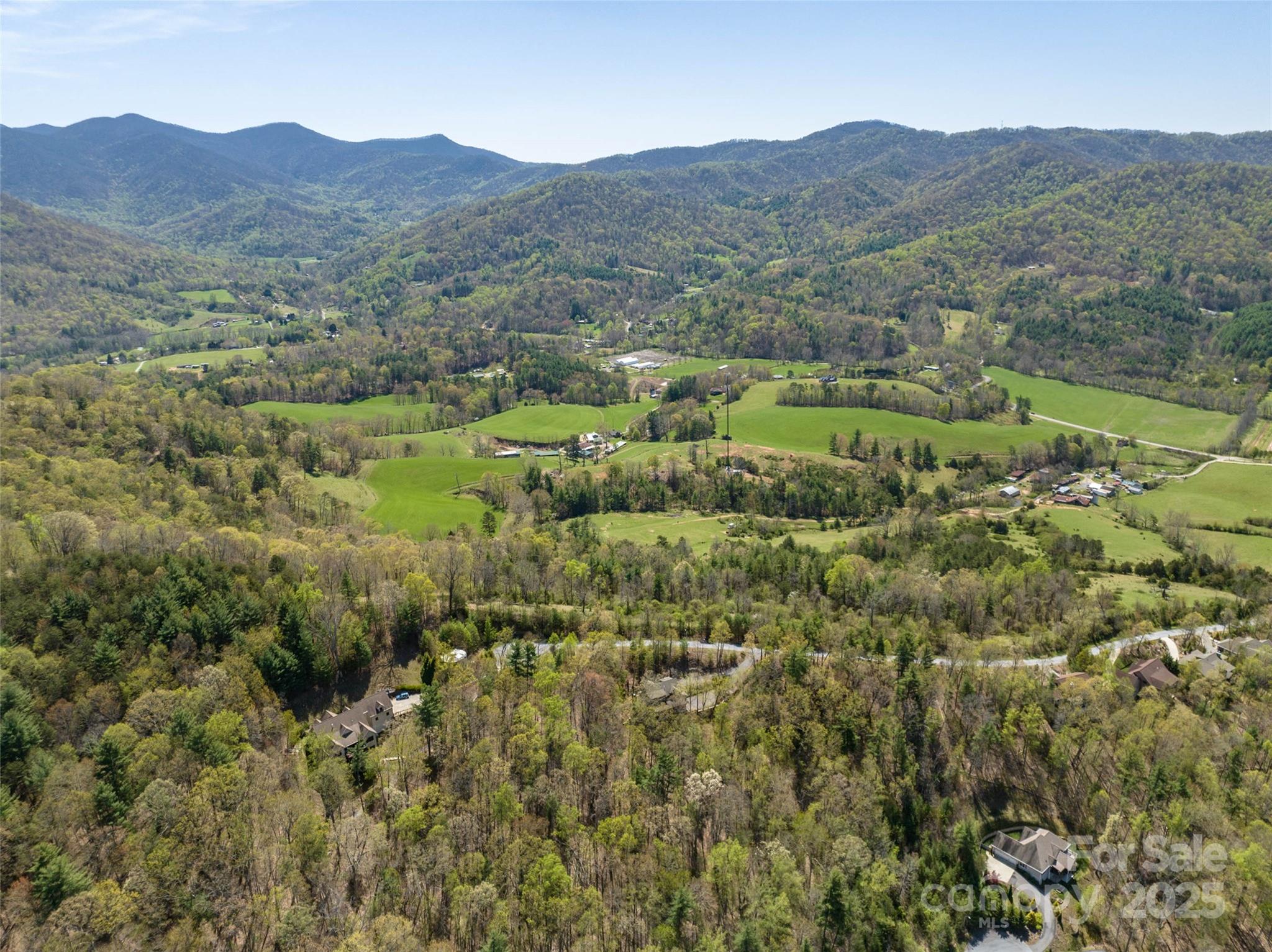 88 Courseview Drive, Unit 239 Weaverville, NC 28787 - Photo 6 of 16 a view of a lush green hillside and houses