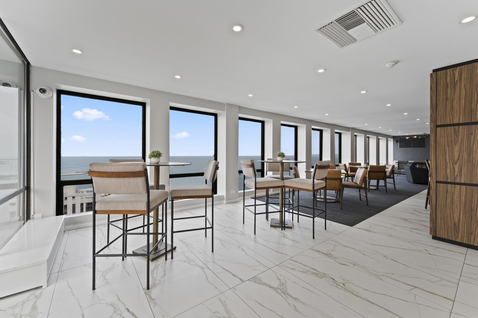 260 East Chestnut Street, Unit 1111 Chicago, IL 60611 - Photo 25 of 29 a view of a dining room with furniture