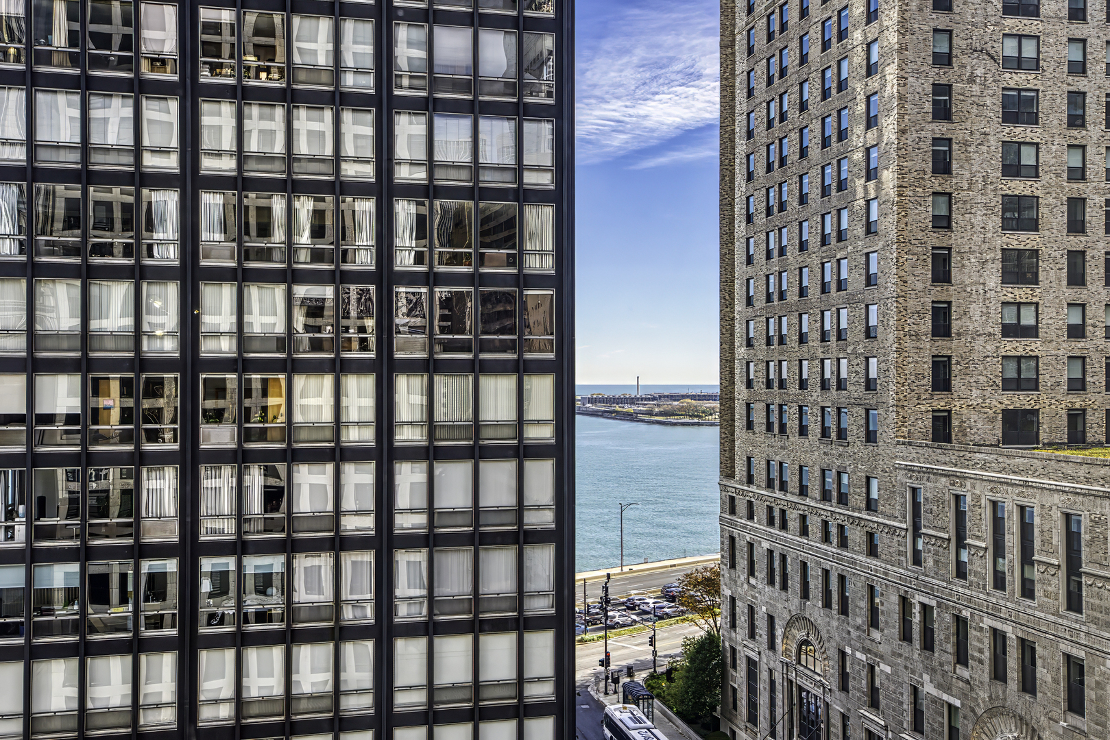 260 East Chestnut Street, Unit 1111 Chicago, IL 60611 - Photo 4 of 29 a view of a building from a balcony