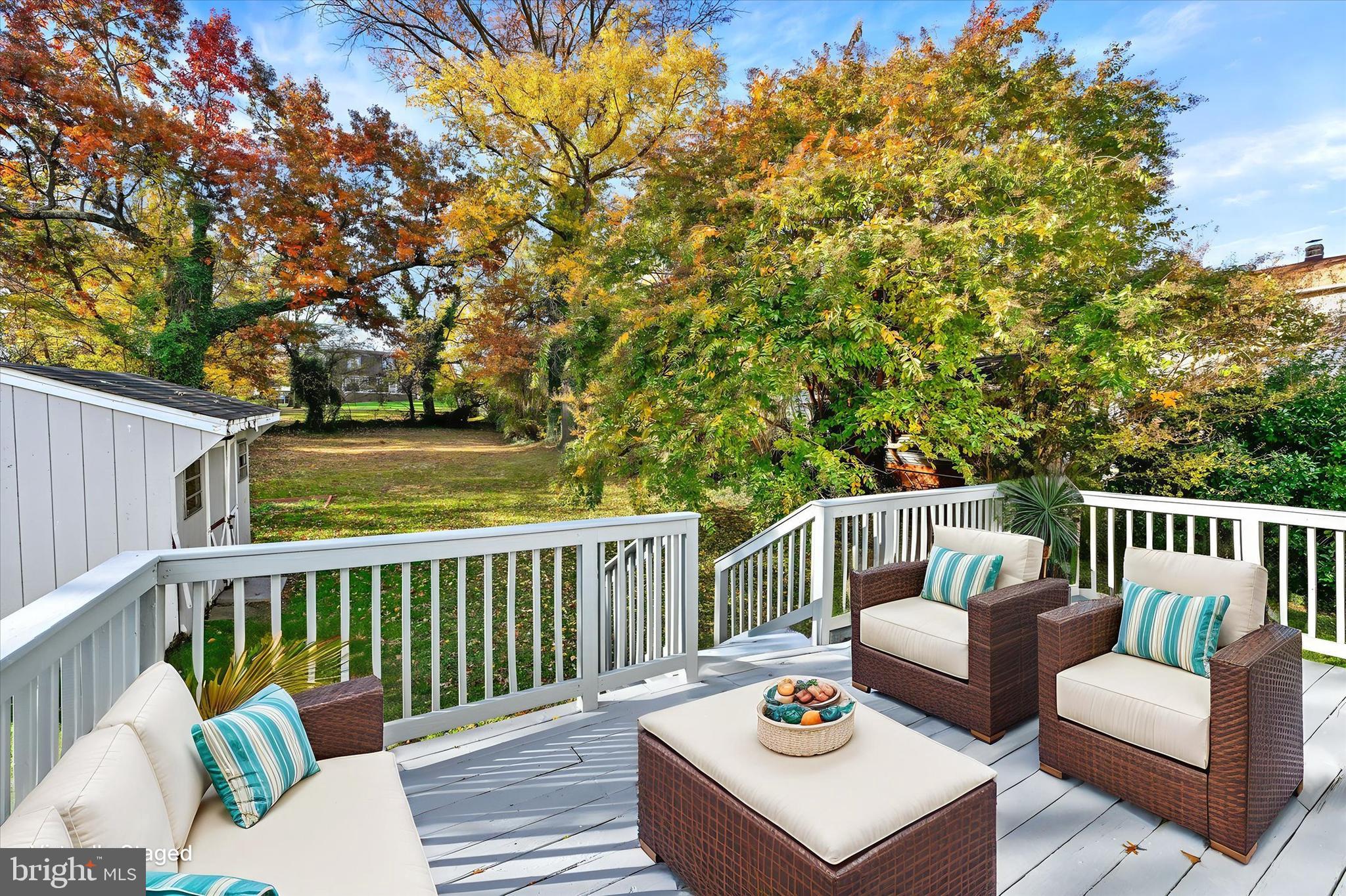3113 California Avenue Baltimore, MD 21234 - Photo 23 of 29 a view of a patio on the roof deck