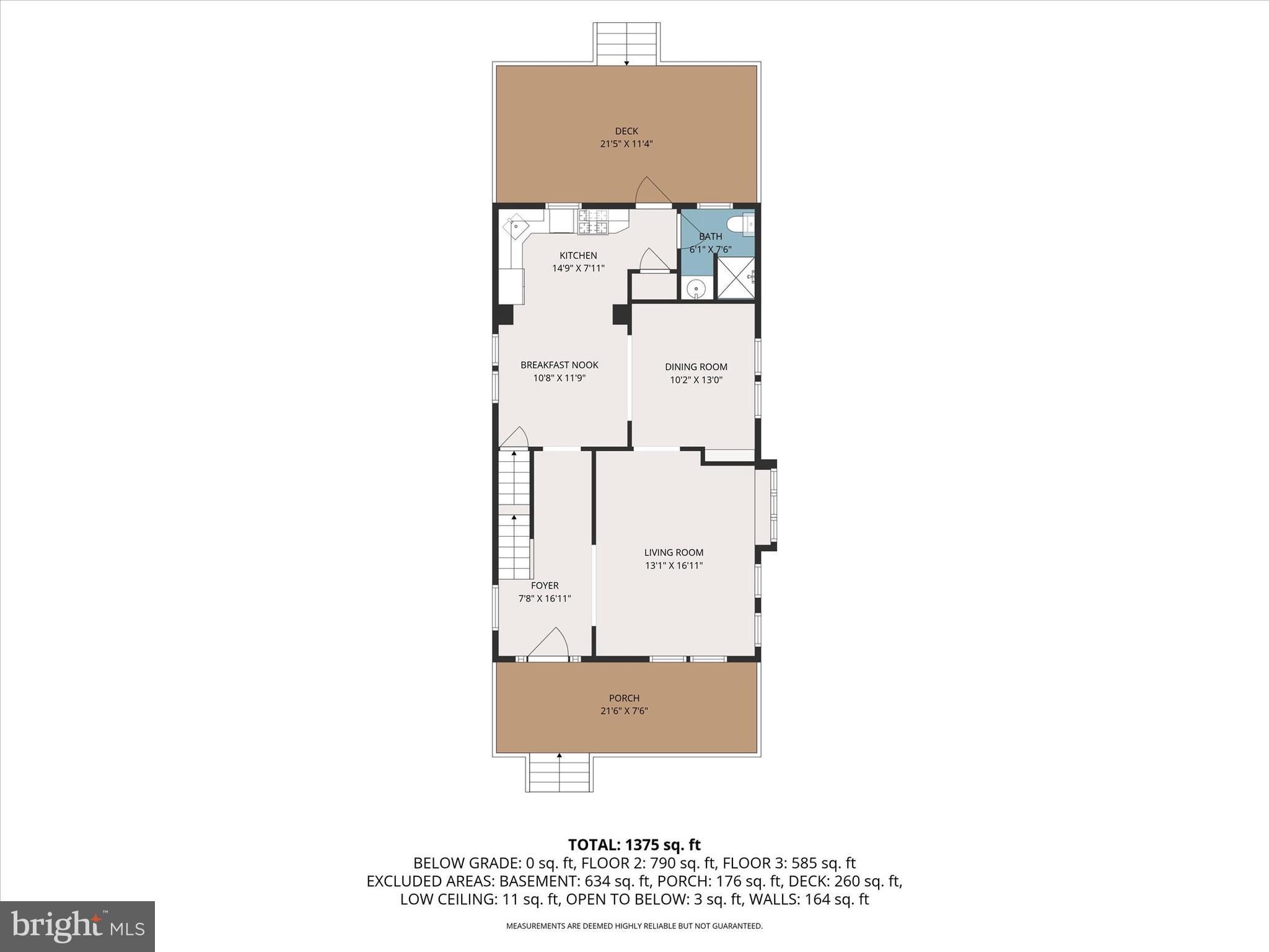 3113 California Avenue Baltimore, MD 21234 - Photo 28 of 29 a picture of floor plan