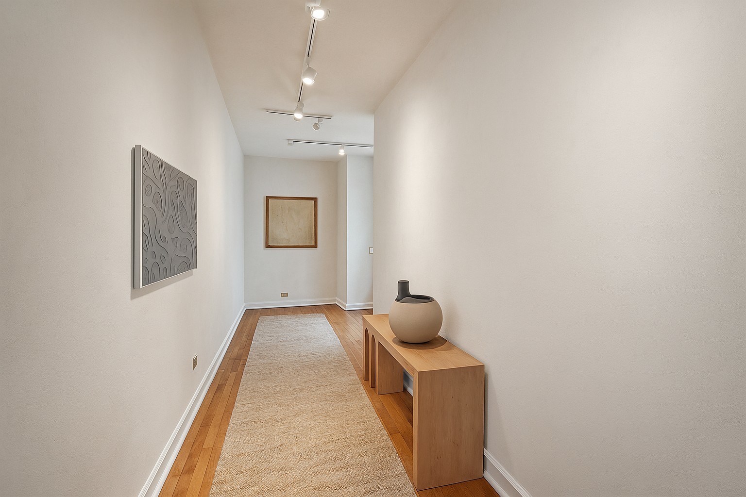 1100 North Lake Shore Drive, Unit 11B Chicago, IL 60611 - Photo 8 of 25 a view of a room with wooden floor and staircase