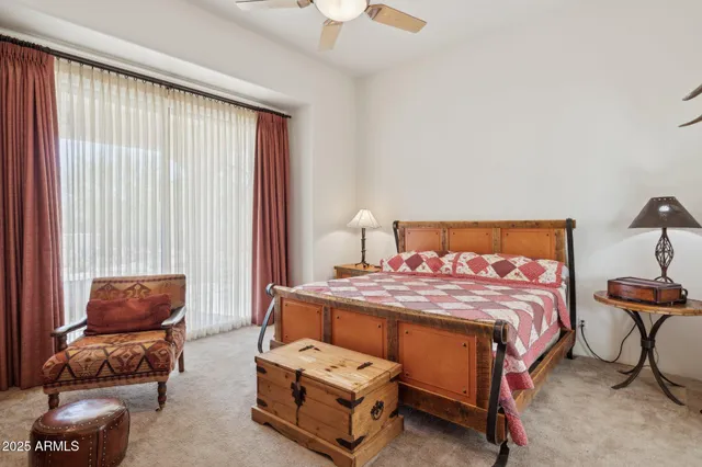 a bath tub sitting next to a window