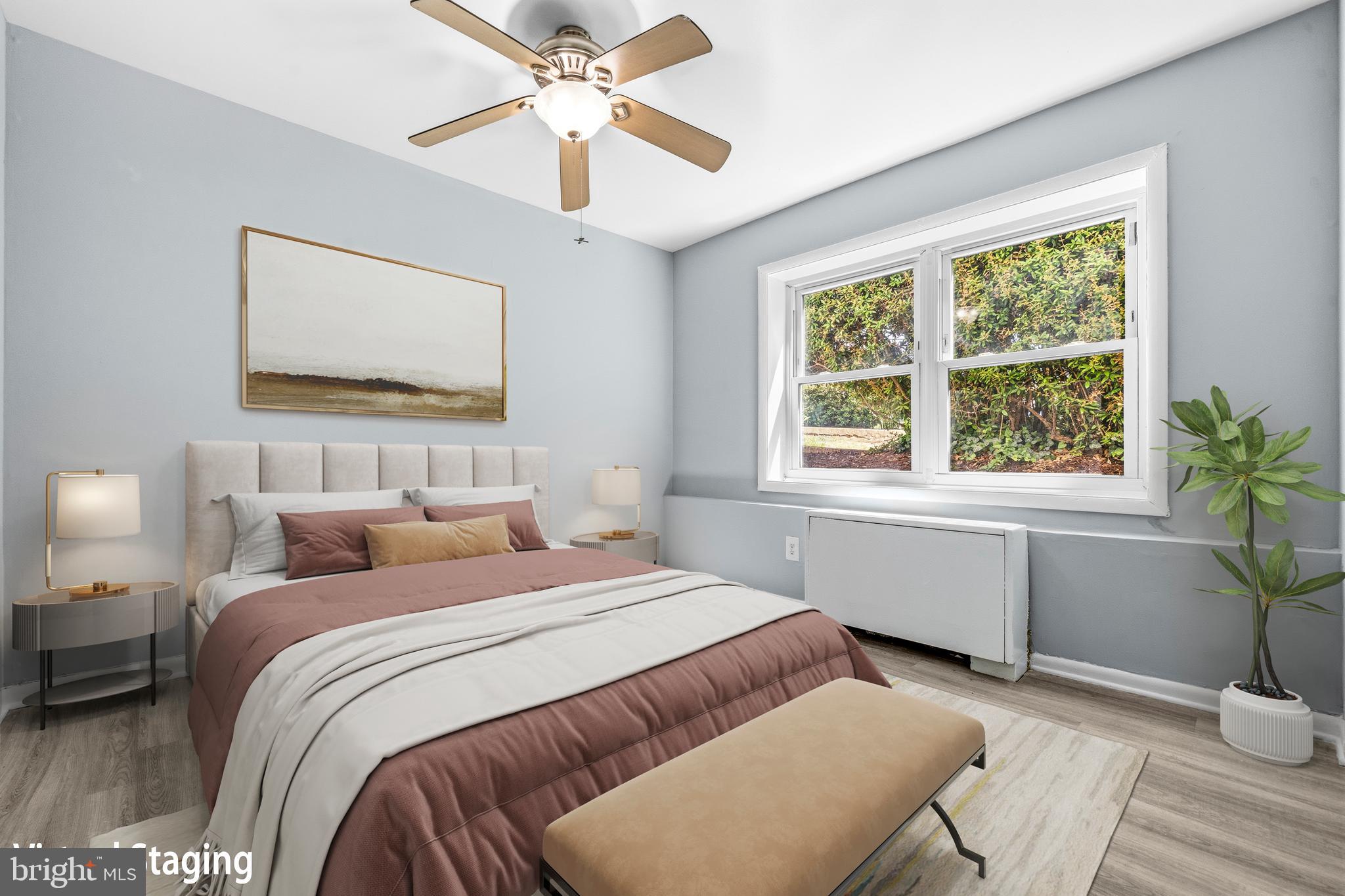 4260 Buckman Road, Unit 43 Alexandria, VA 22309 - Photo 16 of 35 a bedroom with a bed and a window
