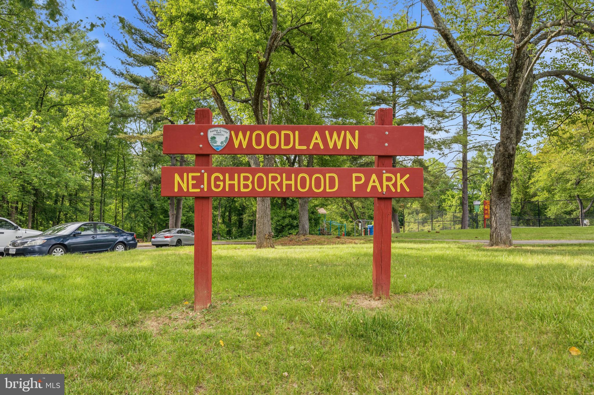 4260 Buckman Road, Unit 43 Alexandria, VA 22309 - Photo 23 of 35 a sign that is sitting on a lush green field