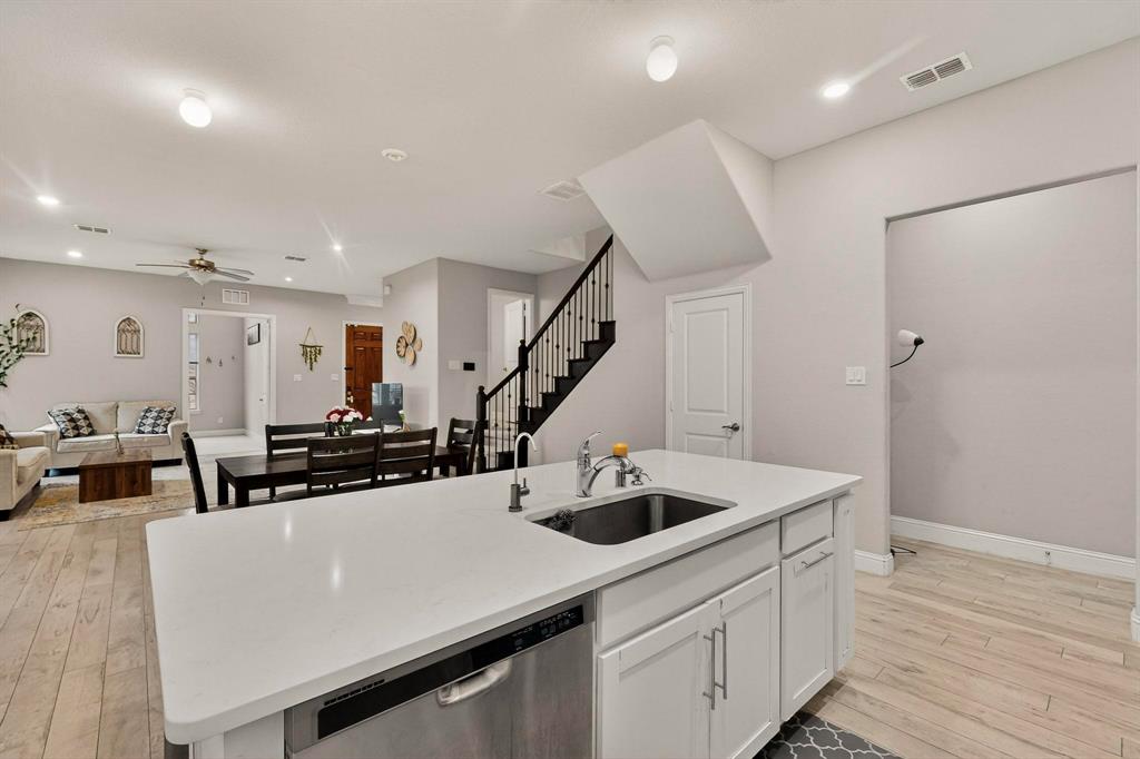 1027 Zachary Way Allen, TX 75013 - Photo 12 of 35 Island Kitchen has disposal & dishwasher