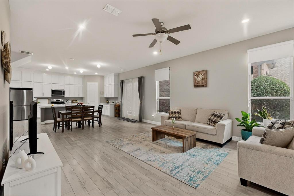 1027 Zachary Way Allen, TX 75013 - Photo 4 of 35 Family room is open to the kitchen