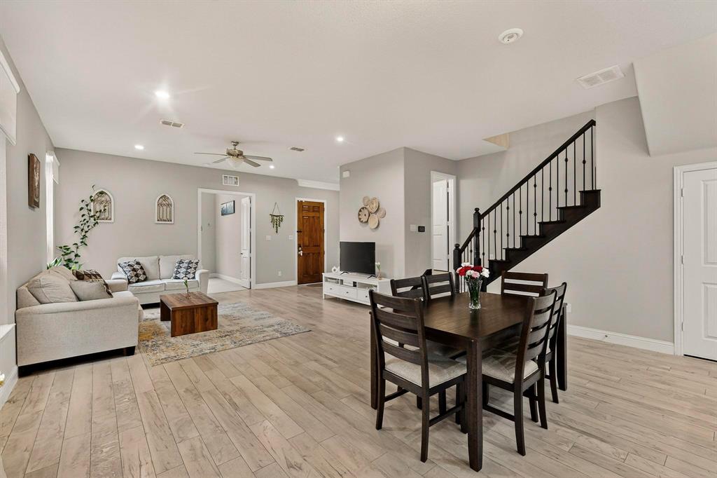 1027 Zachary Way Allen, TX 75013 - Photo 10 of 35 Allows for a large gathering & spacious table