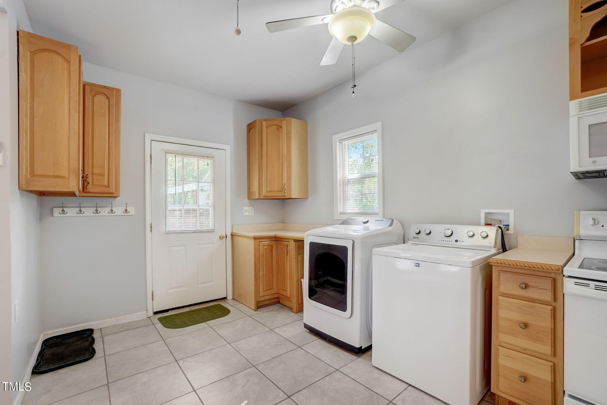 7204 New Sharon Church Road Rougemont, NC 27572 - Photo 35 of 48 a view of utility room with washer and dryer