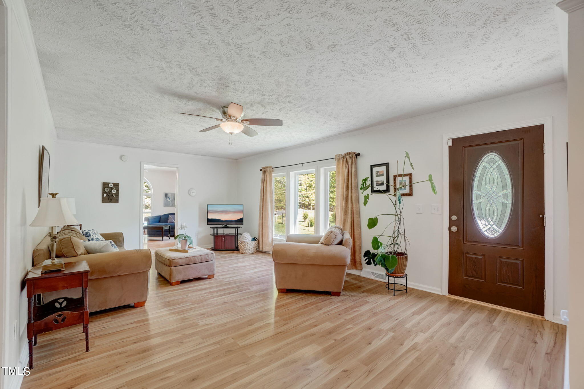 7204 New Sharon Church Road Rougemont, NC 27572 - Photo 4 of 48 a living room with furniture and a window
