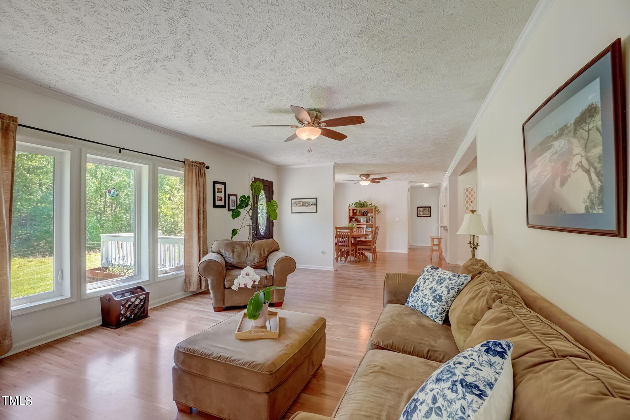 7204 New Sharon Church Road Rougemont, NC 27572 - Photo 6 of 48 a living room with furniture and a large window
