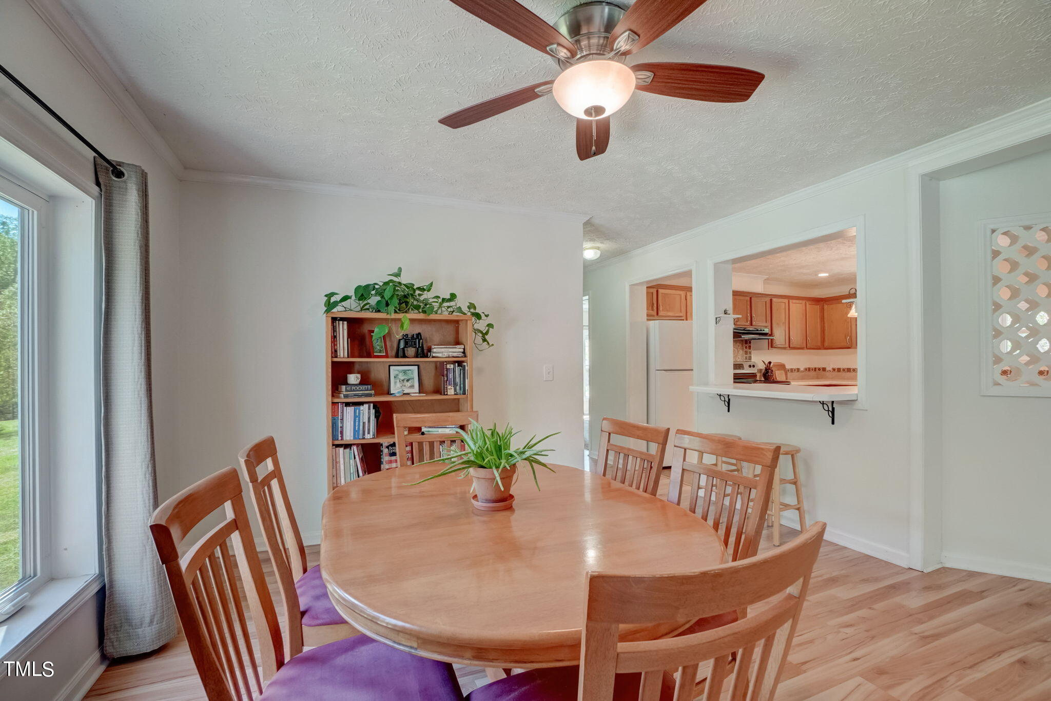 7204 New Sharon Church Road Rougemont, NC 27572 - Photo 8 of 48 a view of a dining room with furniture and wooden floor