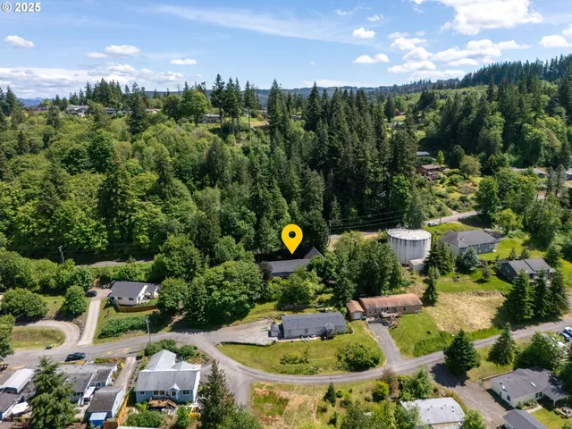 a view of a swimming pool and outdoor space