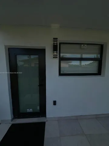 a view of a small space