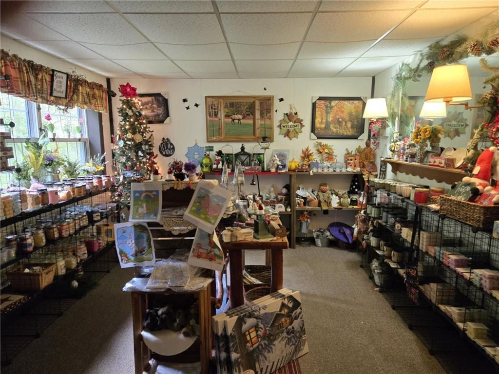 2879 Winslow Hill Road Benezett, PA 15821 - Photo 13 of 24 a room with gym equipment and a large mirror