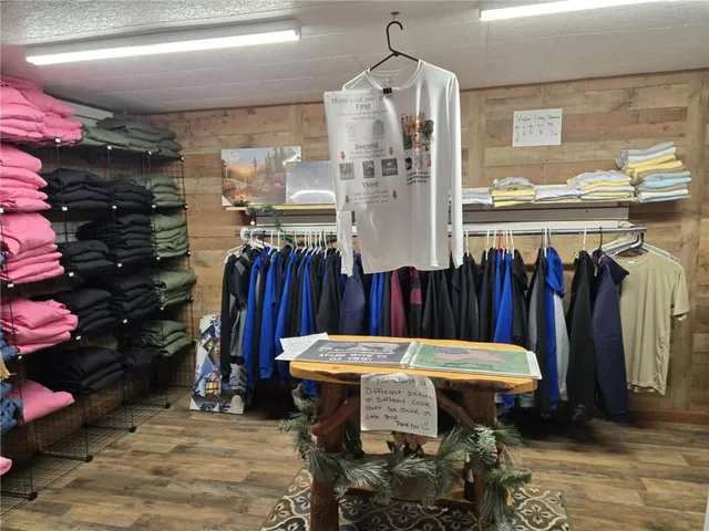 a view of a workspace with furniture