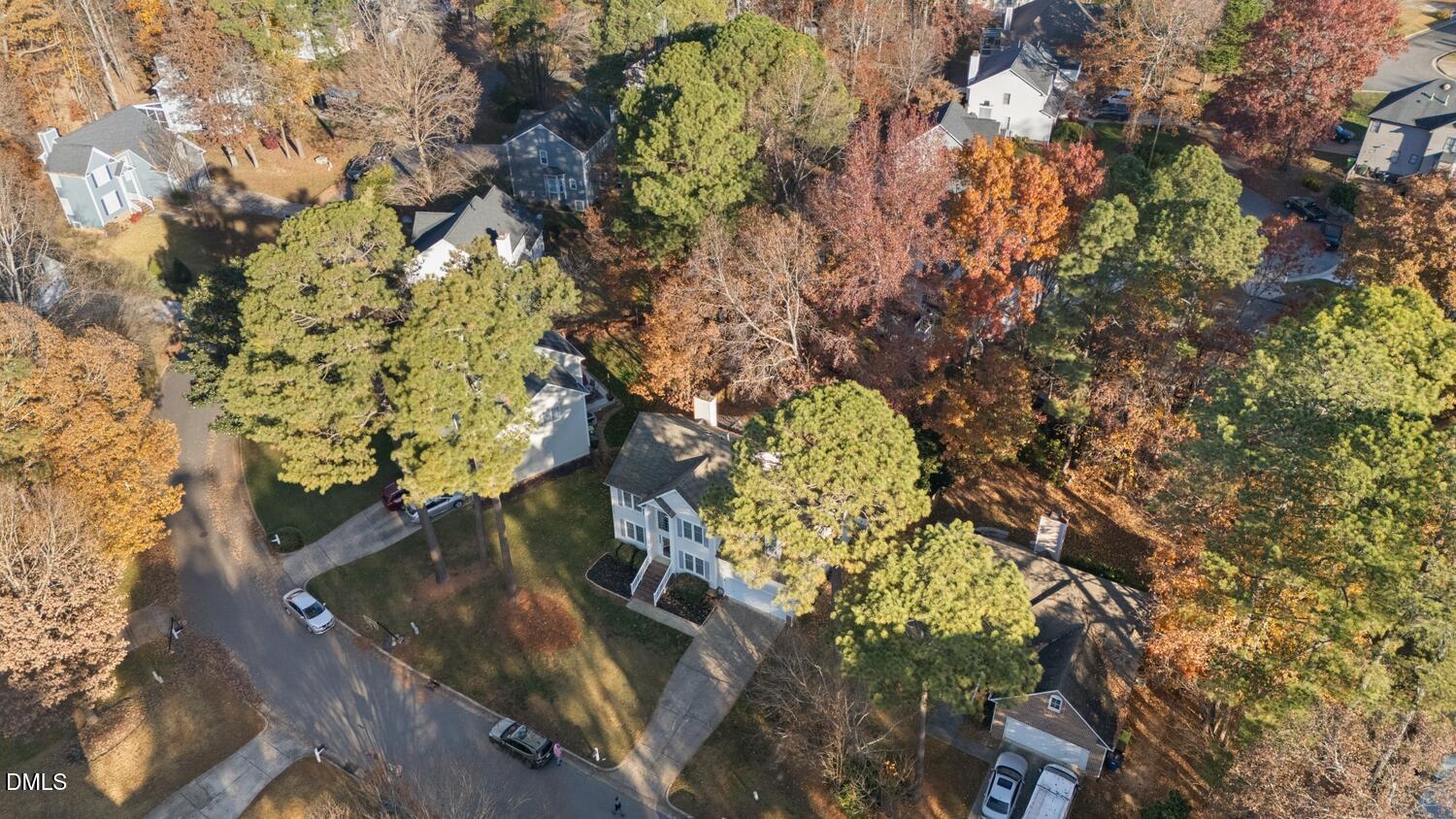 5273 Fairmead Circle Raleigh, NC 27613 - Photo 30 of 36 Aerial Overhead 2