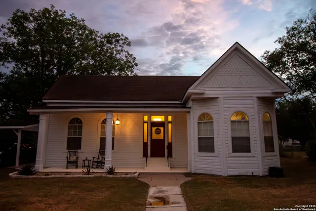 front view of house with a porch