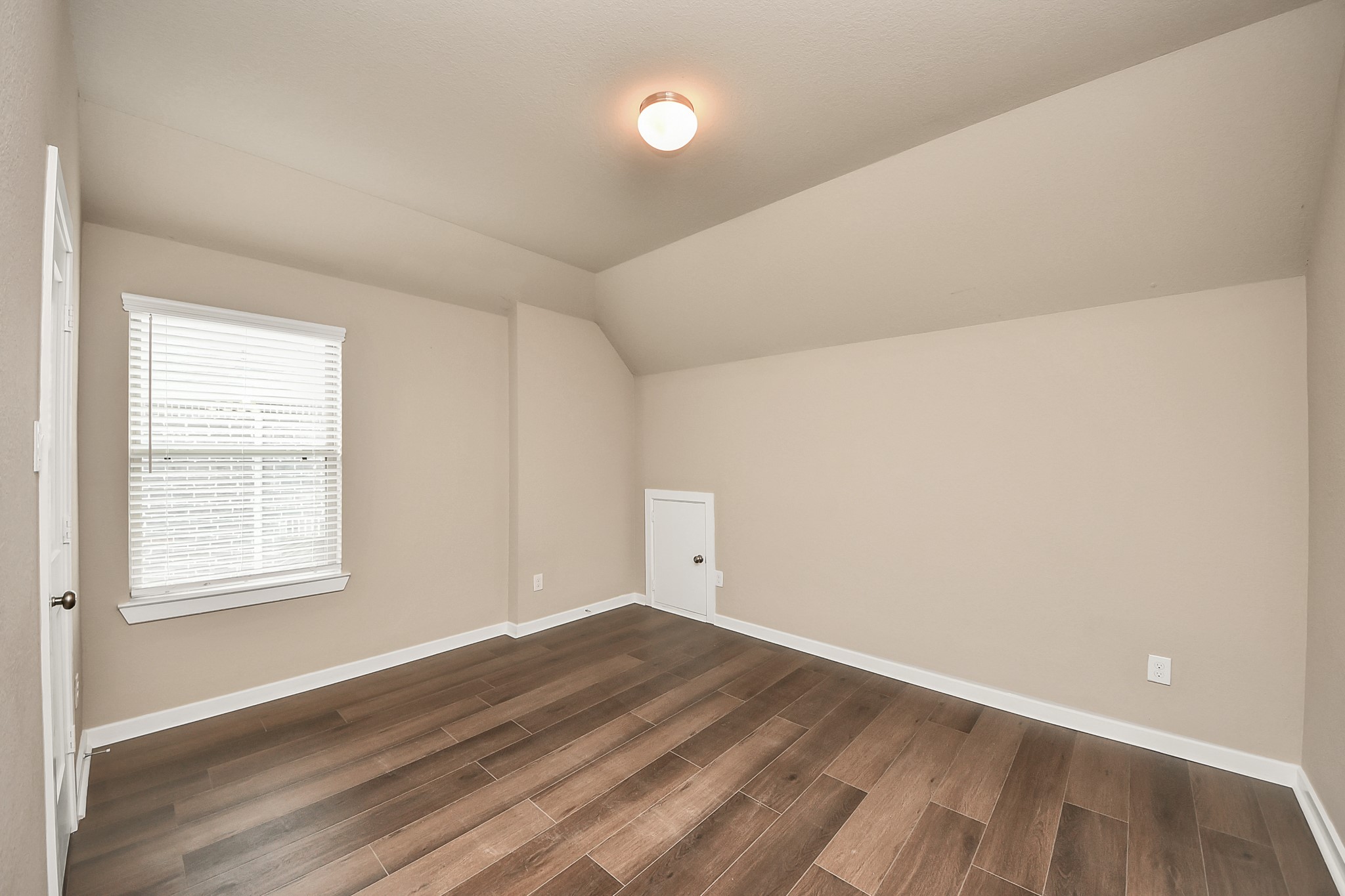 6030 Rivercane Way Katy, TX 77493 - Photo 33 of 41 Working from home? The fourth bedroom could double as your new office space; includes blinds, walk-in closet, high ceiling, en suite, and natural light.