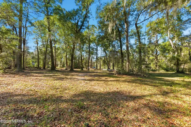 a view of outdoor space with trees