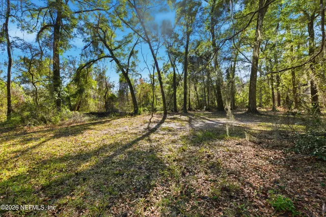 a view of outdoor space with trees