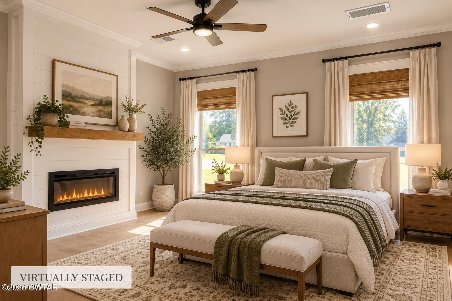 759 Browns Church Road Jackson, TN 38305 - Photo 23 of 37 Virtually Staged Cozy Bedroom Retreat