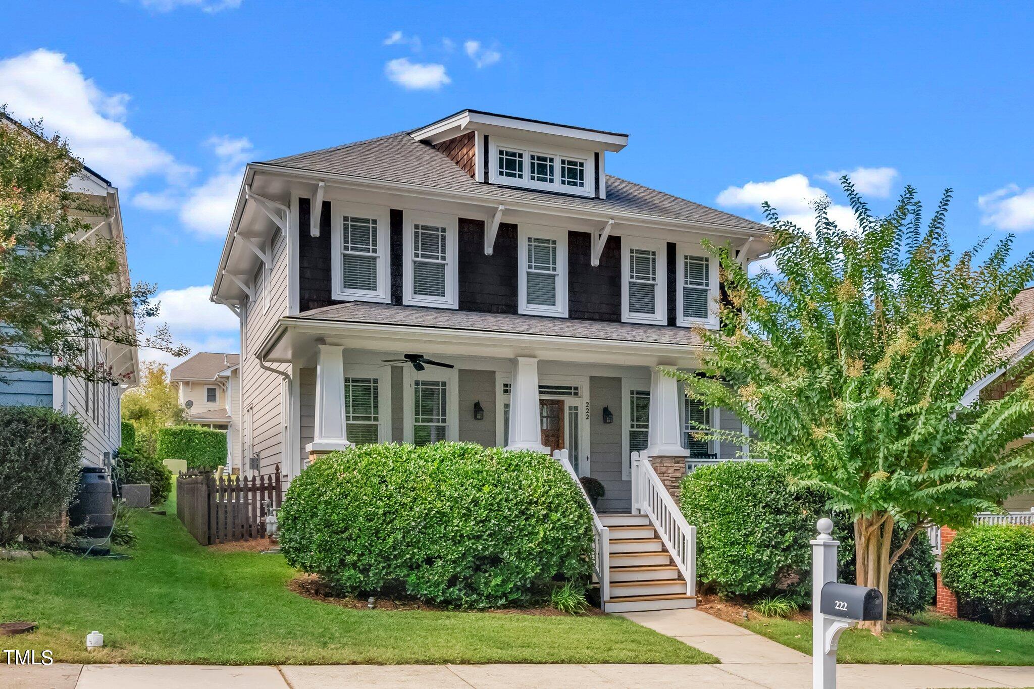 front view of a house