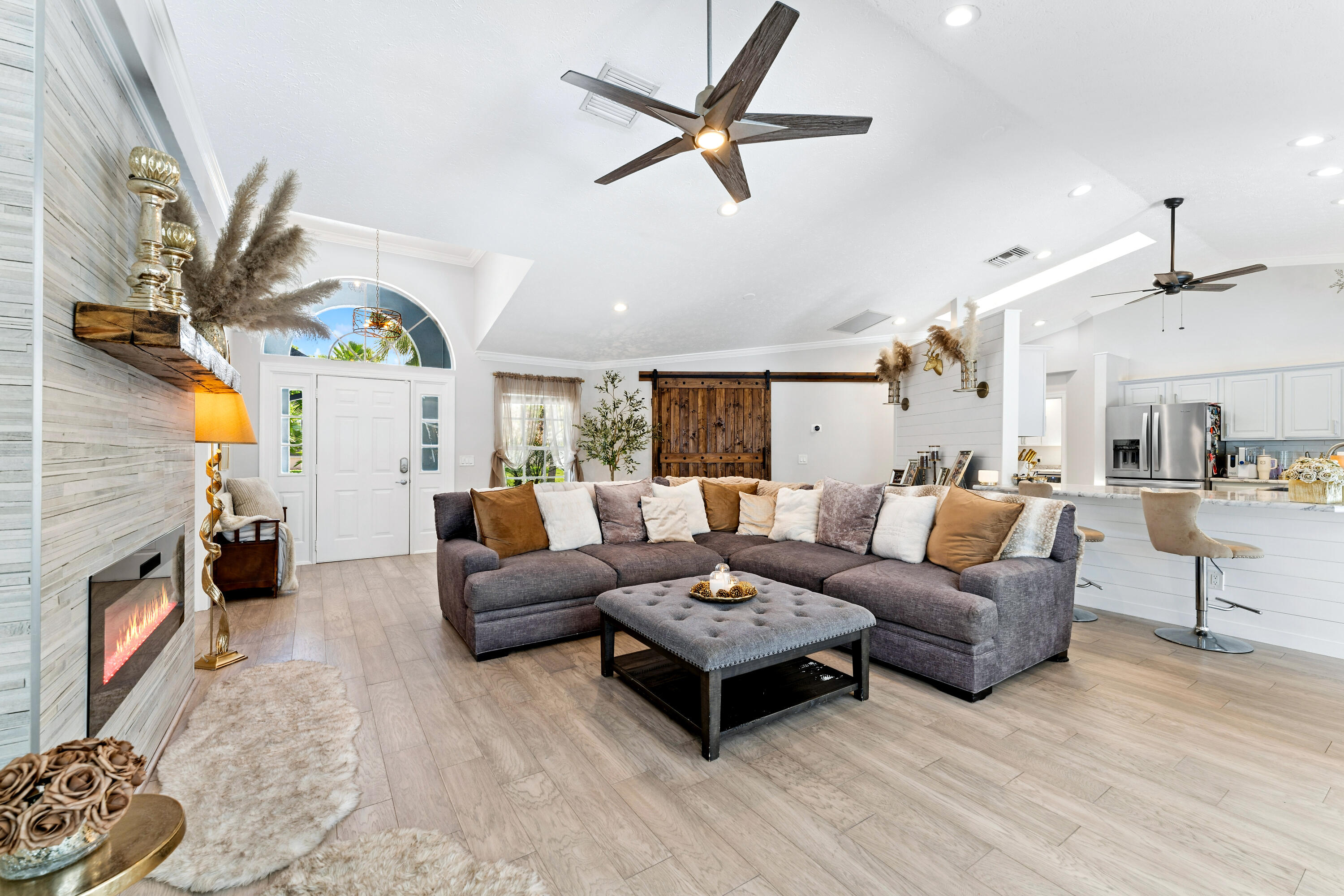 2317 Southwest Abner Road Port St. Lucie, FL 34953 - Photo 4 of 73 Living Area/Kitchen