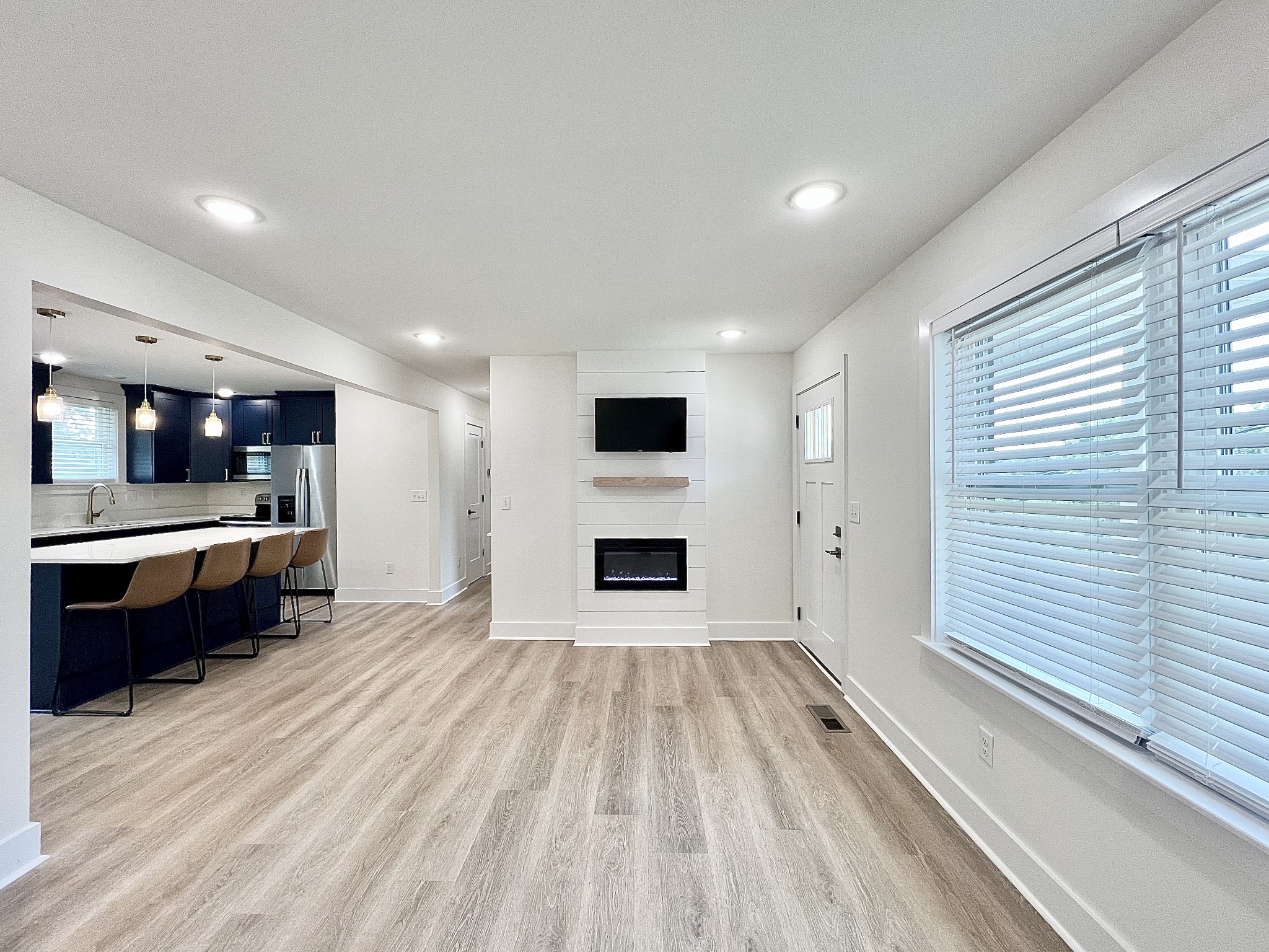 207 North Cedar Lane Pulaski, TN 38478 - Photo 6 of 66 a view of a kitchen with a sink and a refrigerator