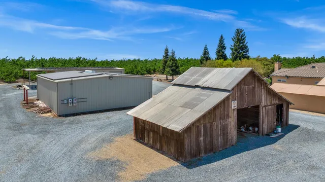 a view of a house with a terrace
