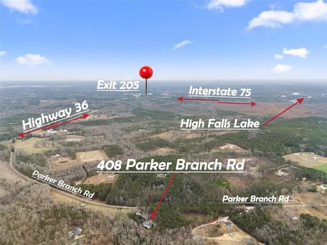 $529,900 | 408 Parker Branch Road, Barnesville, GA 30204