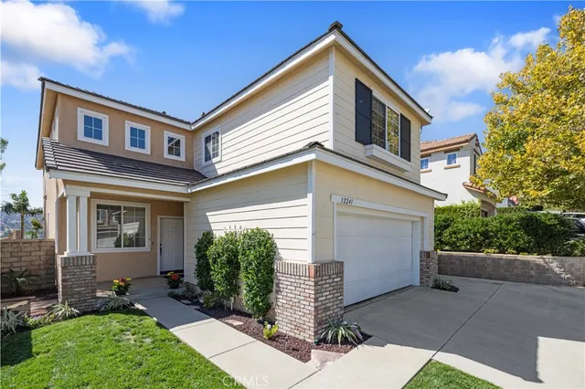 front view of house with a yard