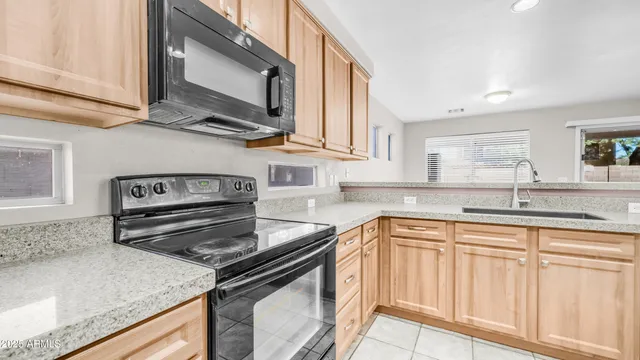 a view of a small space