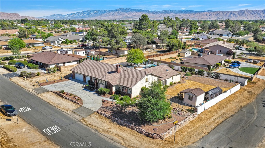 19985 Red Feather Road Apple Valley, CA 92307 - Photo 51 of 56 an aerial view of a city with lots of residential buildings