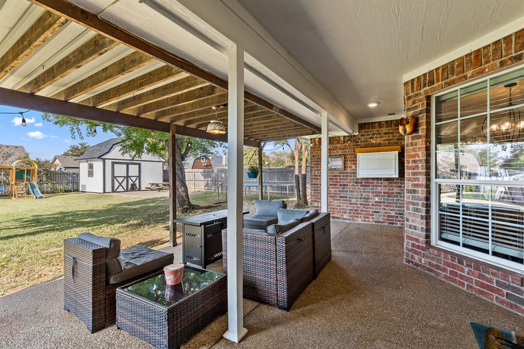 10616 Whitney Trace Drive Waco, TX 76708 - Photo 32 of 37 a view of outdoor space with seating area