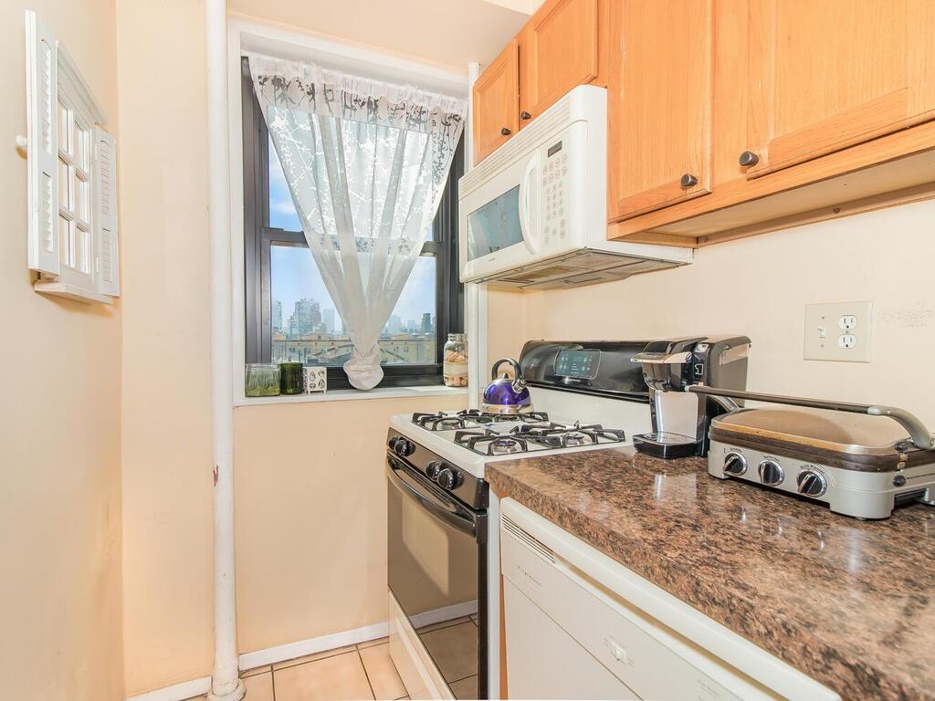 201 Clinton Avenue, Unit 8B Brooklyn, NY 11205 - Photo 8 of 16 Windowed kitchen