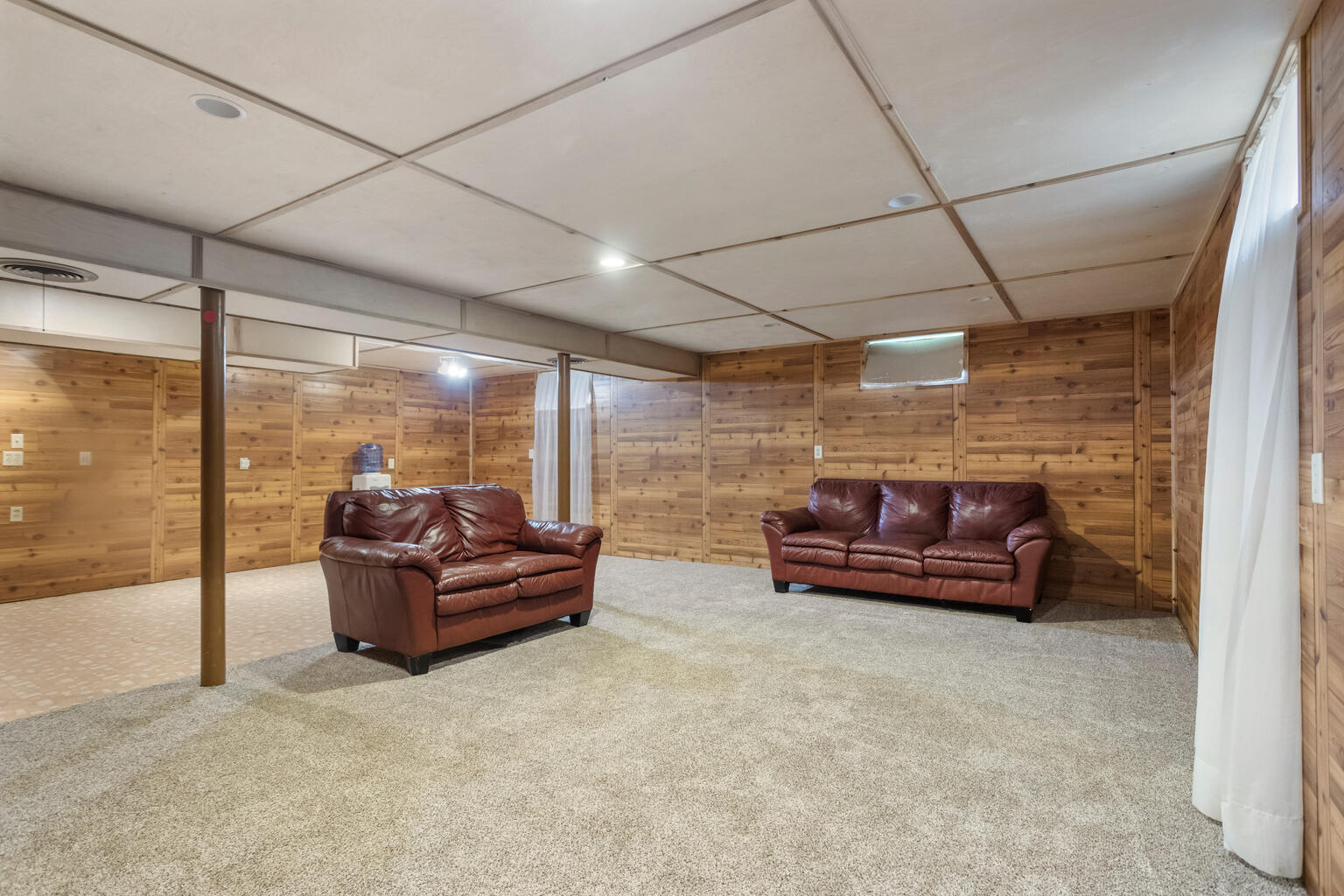 1405 Mayfair Road Champaign, IL 61821 - Photo 27 of 34 a living room with furniture and a fireplace