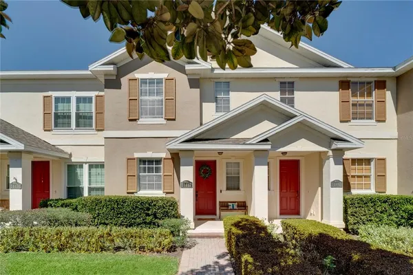 front view of a house with a porch