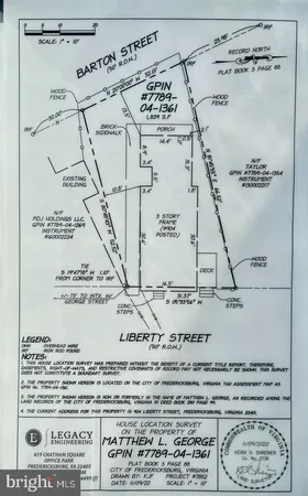 $295,000 | 904 Liberty Street, Fredericksburg, VA 22401