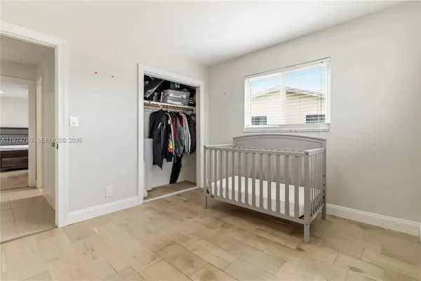 a view of a hallway view with entryway