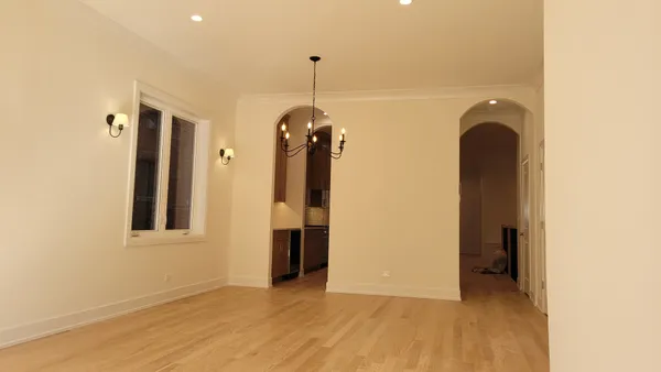 a bathroom with a sink and vanity
