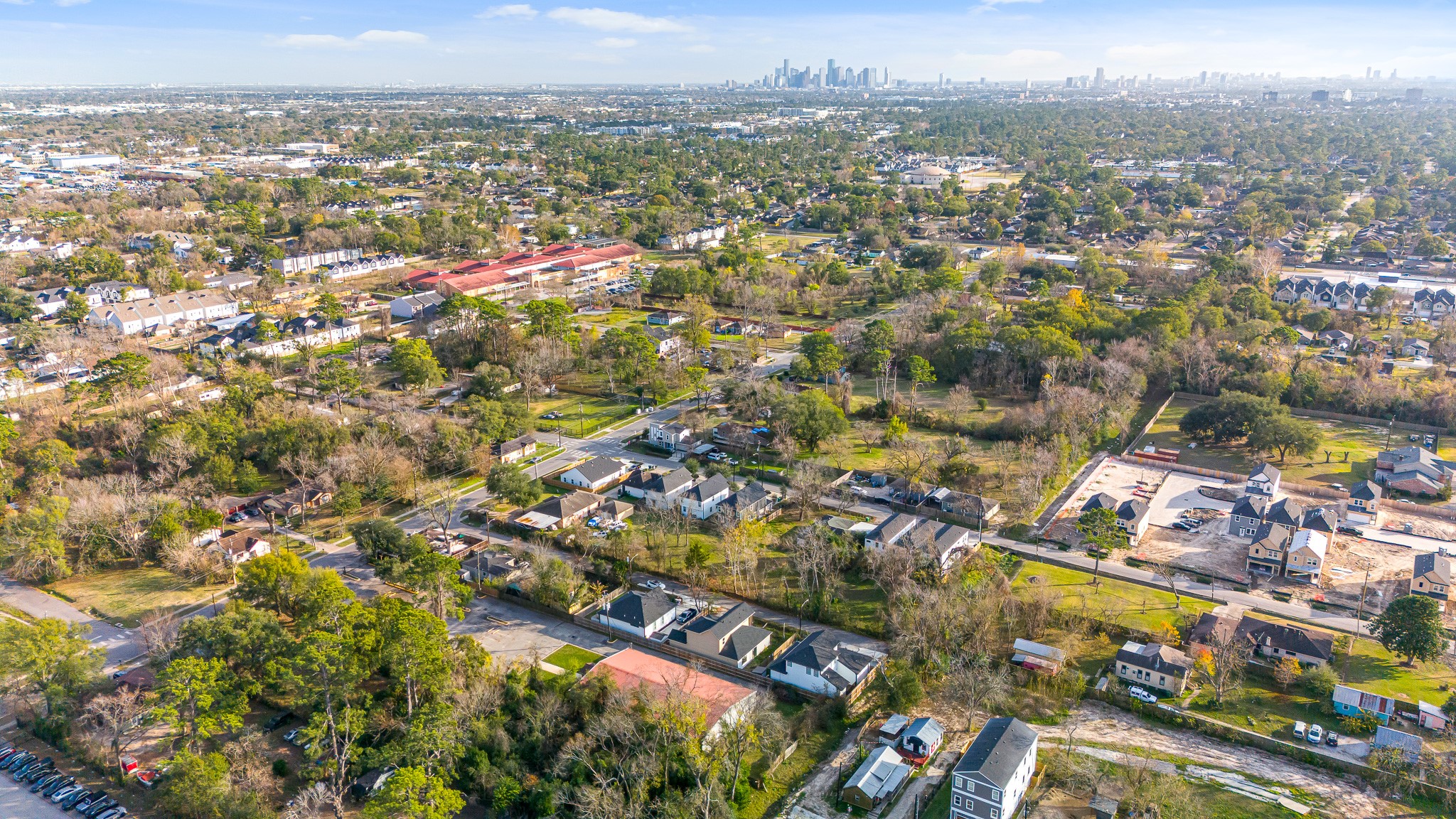 5907 Knox Street Houston, TX 77091 - Photo 8 of 9 an aerial view of multiple house