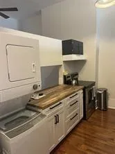 a view of kitchen appliances